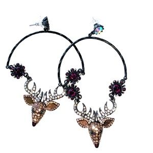 Betsey Johnson Hoop earrings